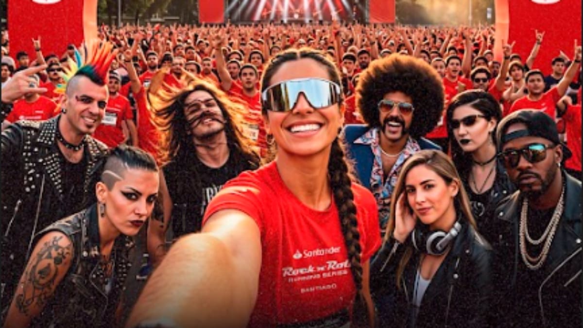 Santander Rock ‘n’ Roll Running Series Santiago: running, música y experiencia en un solo lugar