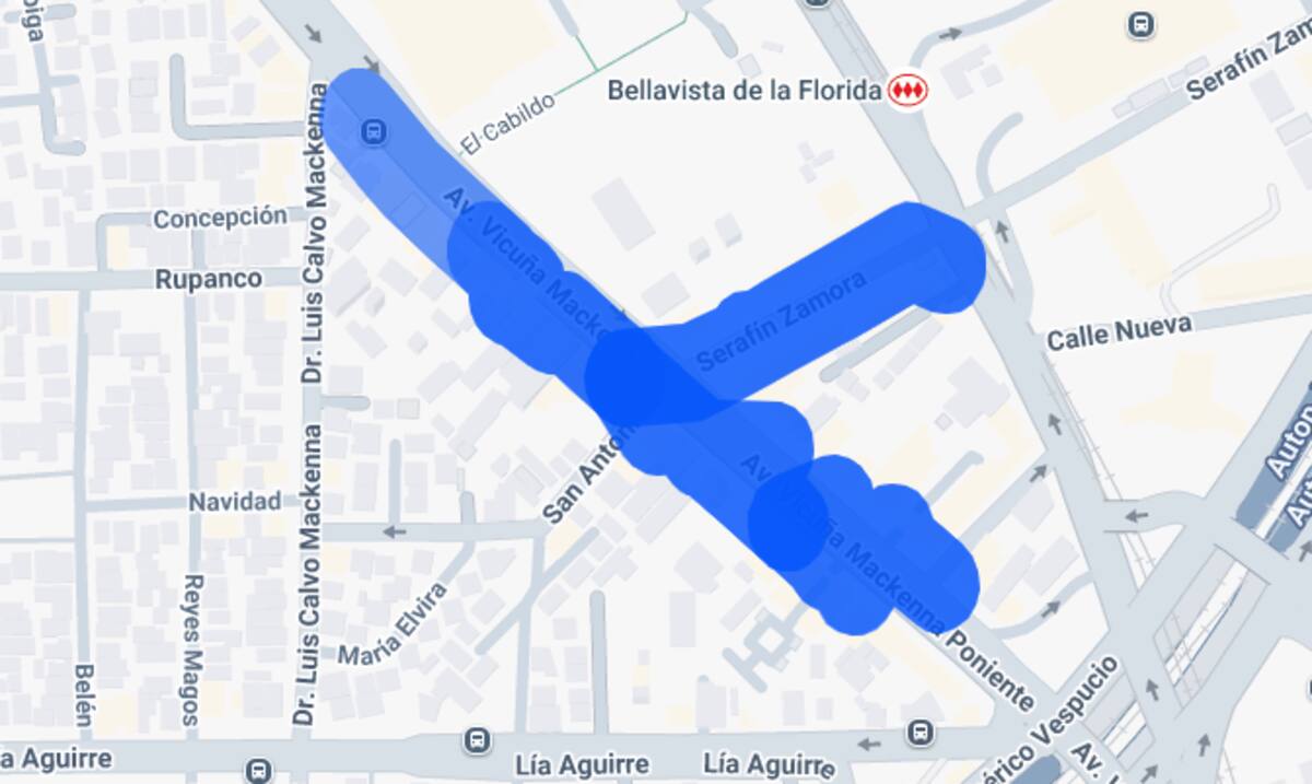 Esta zona tendrá interrupción de suministro eléctrico.