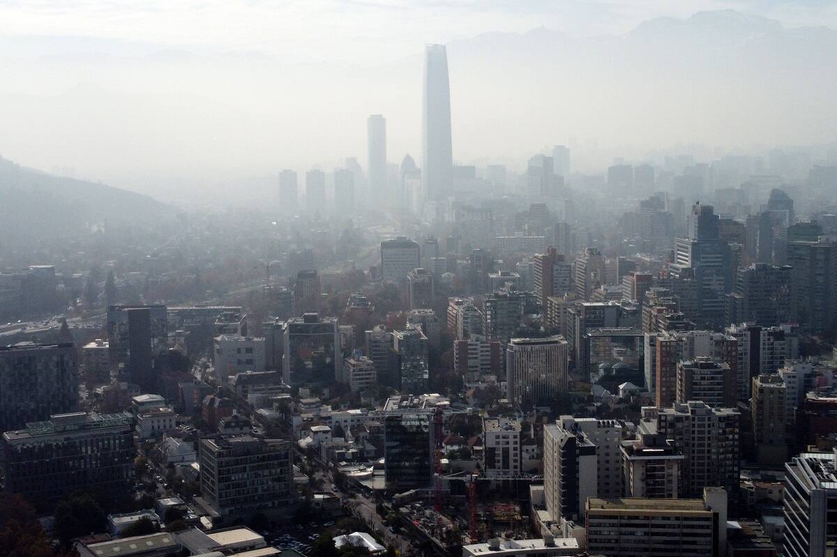 La capital está dentro de las 10 ciudades con peor calidad del aire.