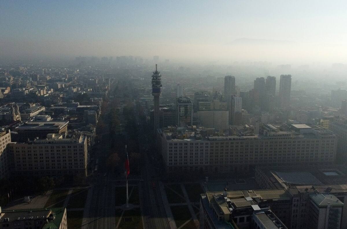 Santiago está dentro del top: Estas son las 10 ciudades con peor calidad de aire en este momento