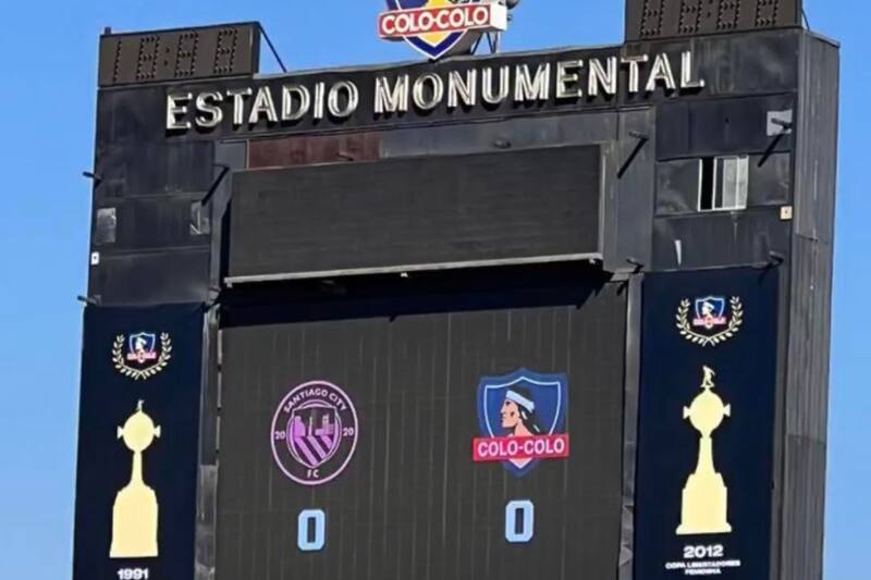 Santiago City ya prepara su localía ante Colo Colo en el Estadio Monumental. (Crédito: Instagram)