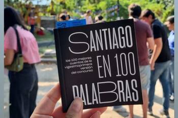Totalmente gratis: Disfruta de la última actividad de Santiago en 100 Palabras