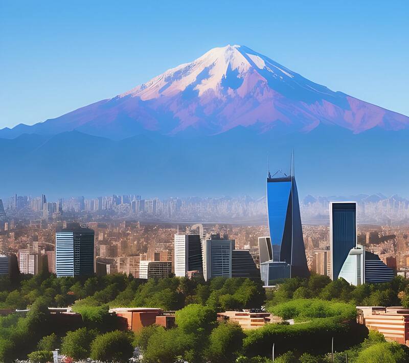 Santiago en el futuro según la IA.