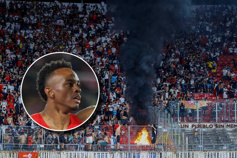 mostró todo su enojo por los incidentes en el Estadio Nacional.