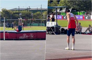 ¡Chile tiene campeón iberoamericano! Atleta Santiago Montalva triunfa en salto alto U18