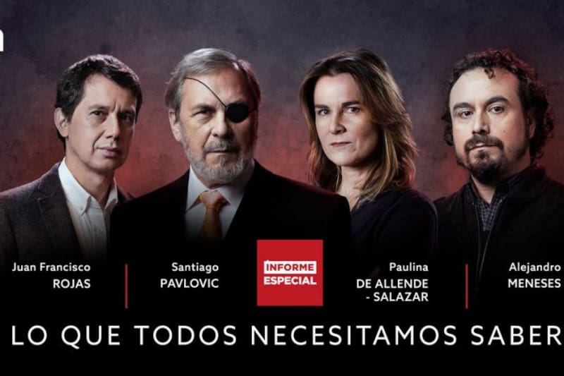 Los periodistas trabajaron juntos en "Informe Especial" / TVN