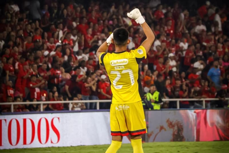 El nuevo portero de Universidad de Concepción en América de Cali.