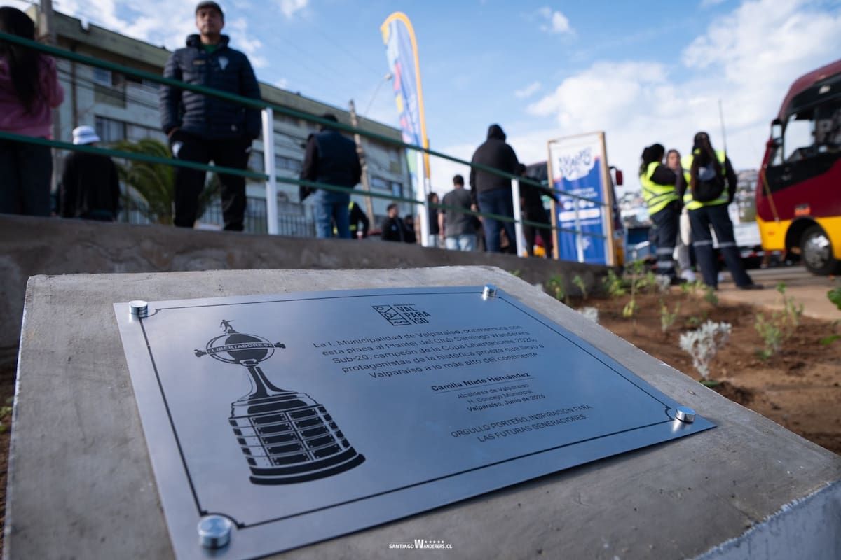 El plantel Sub-20 volvió a ser homenajeado en Valparaíso.