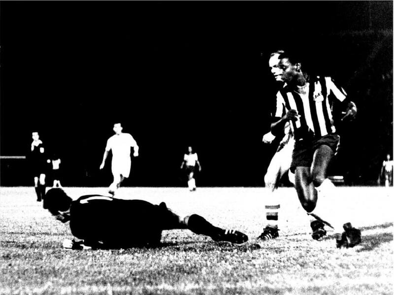 en el Estadio Nacional en 1965.