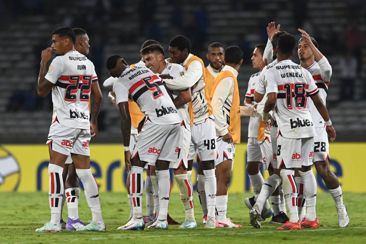 por la fecha 2 del grupo D de Copa Libertadores. Foto: EFE.