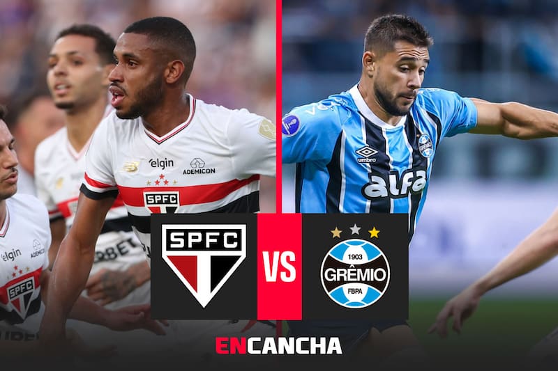 por la fecha 9 del Brasileirao. Foto: EFE y Prensa Gremio.