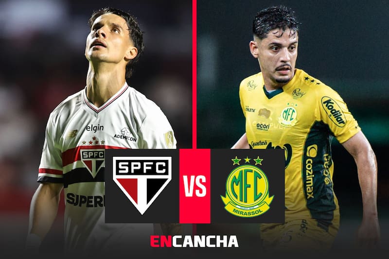 por la fecha 10 del Brasileirao. Foto: EFE y Prensa Mirassol.