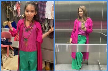 “No puedo estar más orgullosa”: Savka Pollak muestra tierno video de su pequeña hija vistiéndose como ella