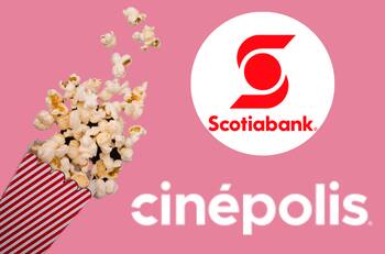 Recibe un 50% de descuento en entradas de Cinépolis con Scotiabank