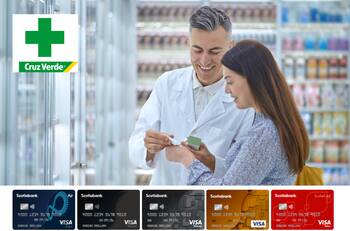 Clientes de Scotiabank pueden acceder a un 25% de descuento en Cruz Verde