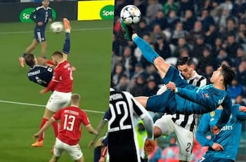 VIDEO | Saltó tres metros a lo CR7: la chilena perfecta que acerca a Escocia al Mundial 2026