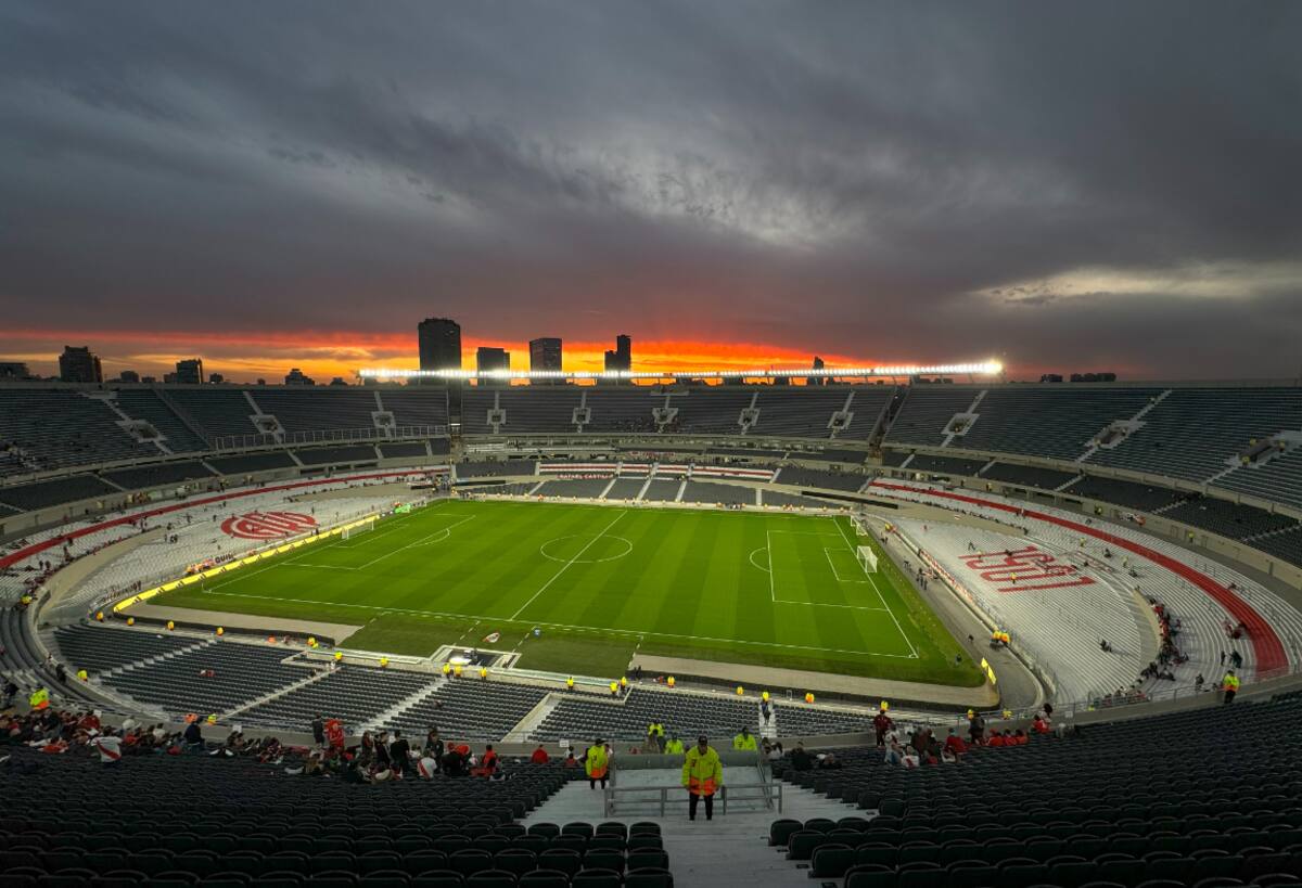 Se espera un lleno total para esta noche en el Estadio Monumental de River Plate. (Foto: @RiverPlate)