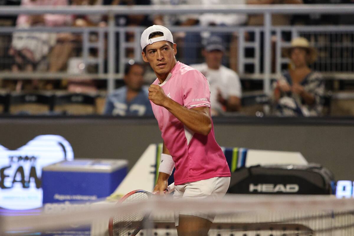 El argentino intentará revalidar su título del Chile Open este domingo ante el serbio Laslo Djere. (Foto: Felipe Escobedo/En Cancha)