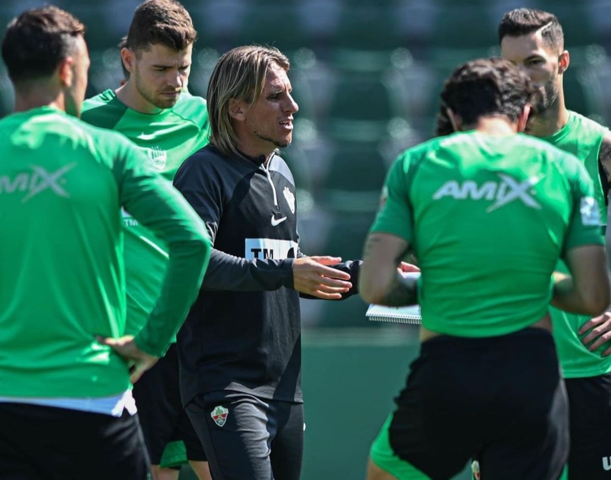 Sebastián Beccacece abandona Elche tras la pésima temporada. (Foto: @ElcheCF)