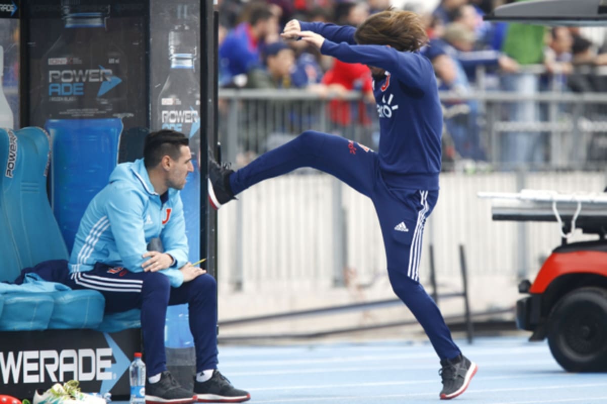 El argentino golpeó un refrigerador en partido de la U.