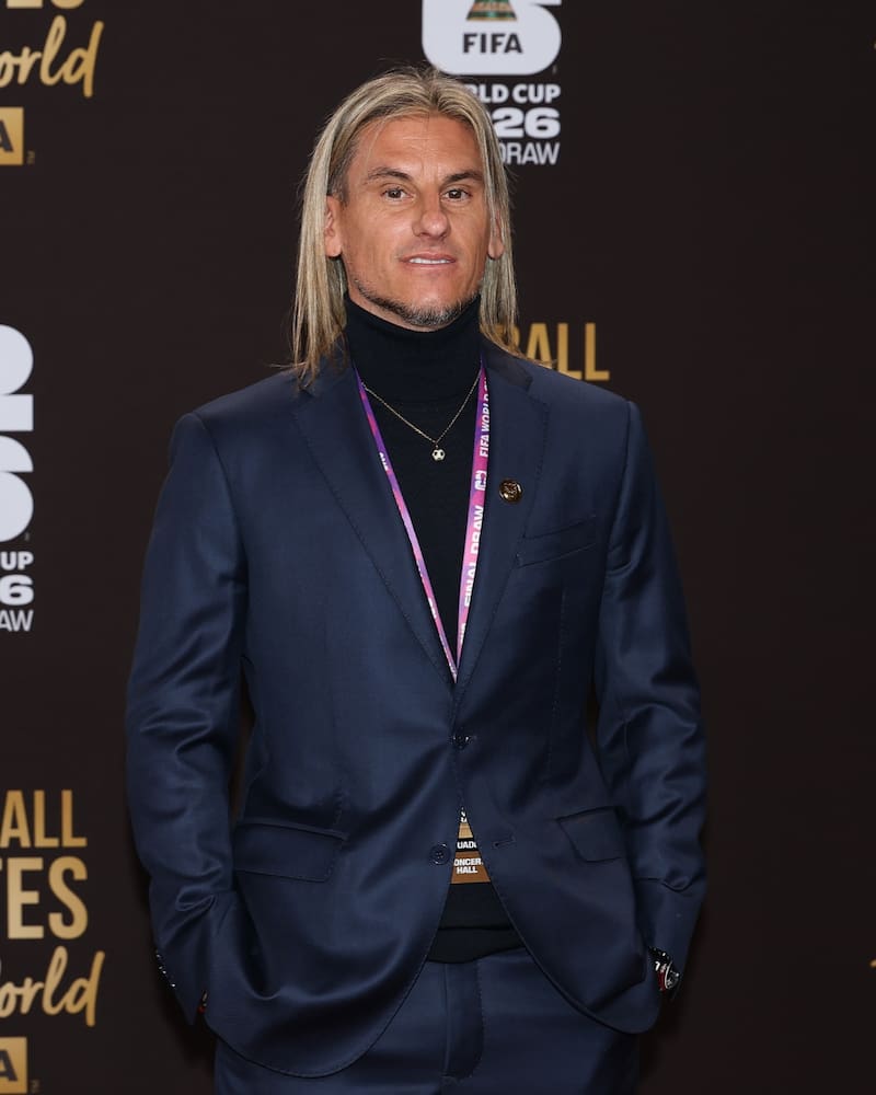 Imponiendo elegancia en la ceremonia. Foto: Conmebol