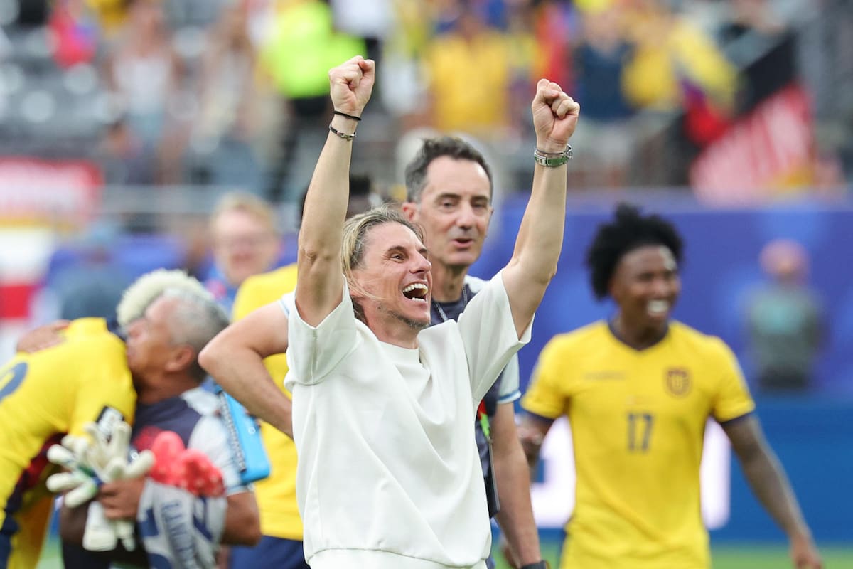 Logró triunfazo con Ecuador. Foto: EFE.