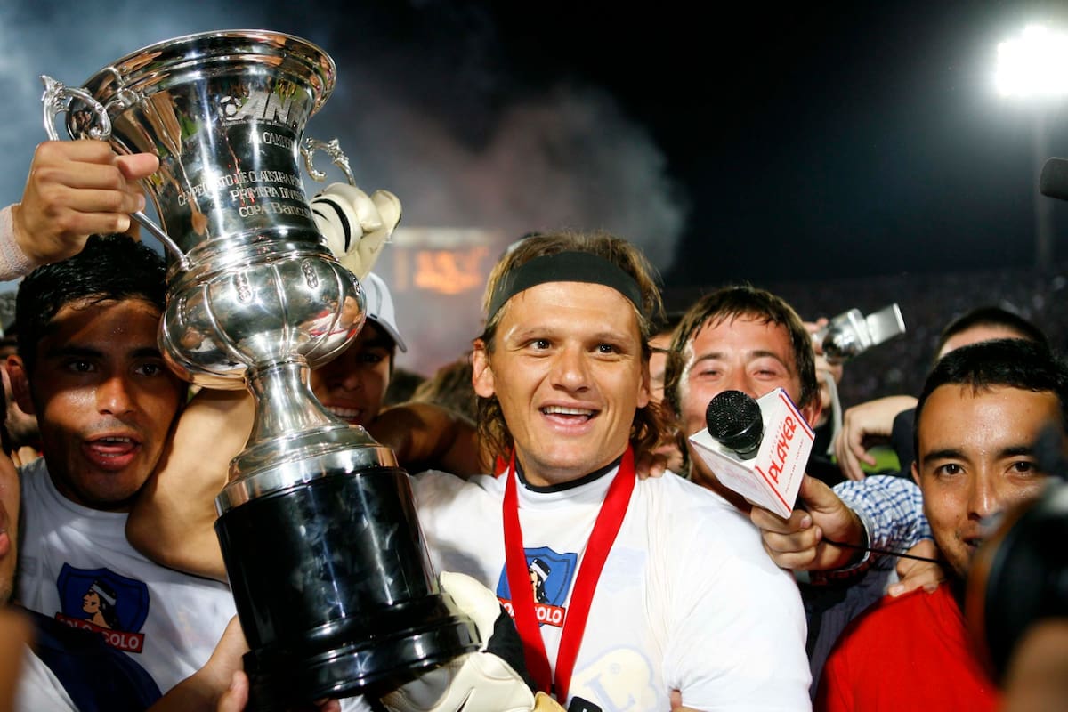El ex portero de Colo-Colo llegó a Chile, por influencia de Claudio Borghi. Foto: Aton.