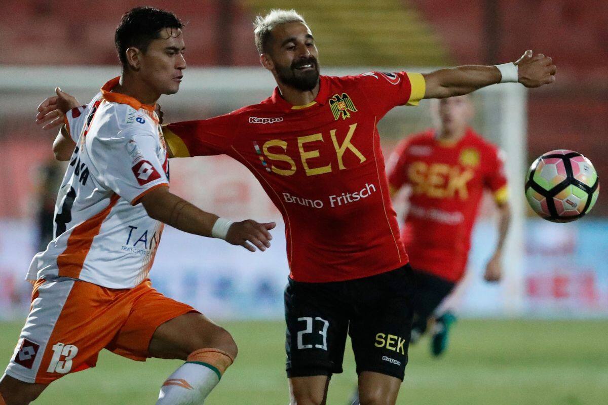 El goleador estuvo en tres periodos distintos en Unión Española. Foto: Agencia Aton.