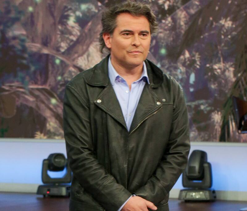Sebastián Jiménez tuvo una cálida bienvenida en el matinal. Créditos: TVN