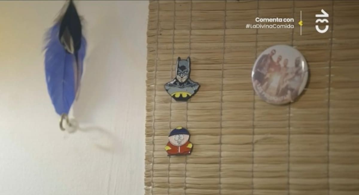 Otros detalles en la casa de Sebastián Longhi. Créditos: Pantallazo CHV