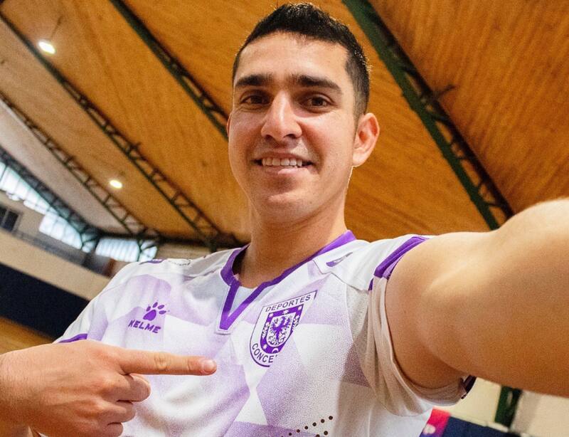 Sebastián Martínez aún no debuta con la camiseta del Conce. (Foto: @ElConce_CL)