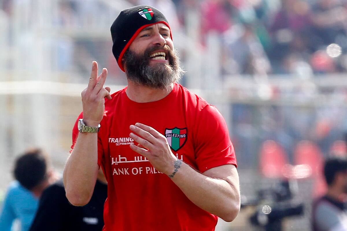 El entrenador argentino dirigió a Palestino en la temporada 2018. (Foto: Agencia Aton)