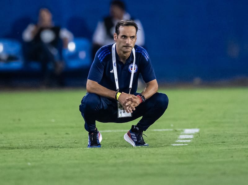 El entrenador de La Rojita. Foto: Conmebol