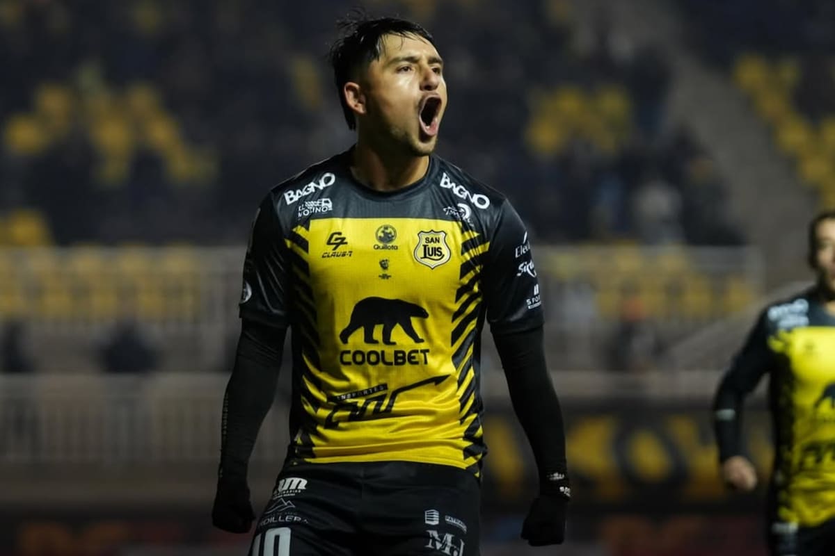El delantero en San Luis. Foto: @sanluisdequillota