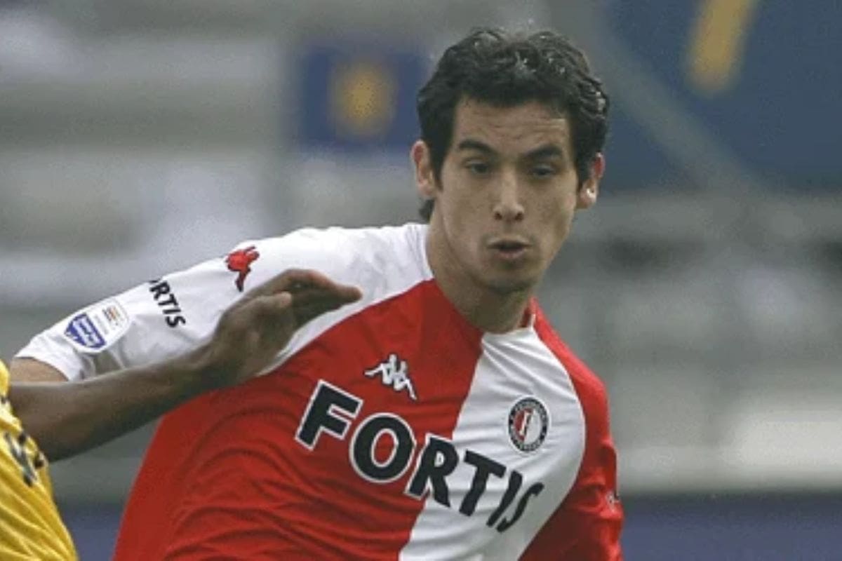 El volante chileno en Feyenoord.