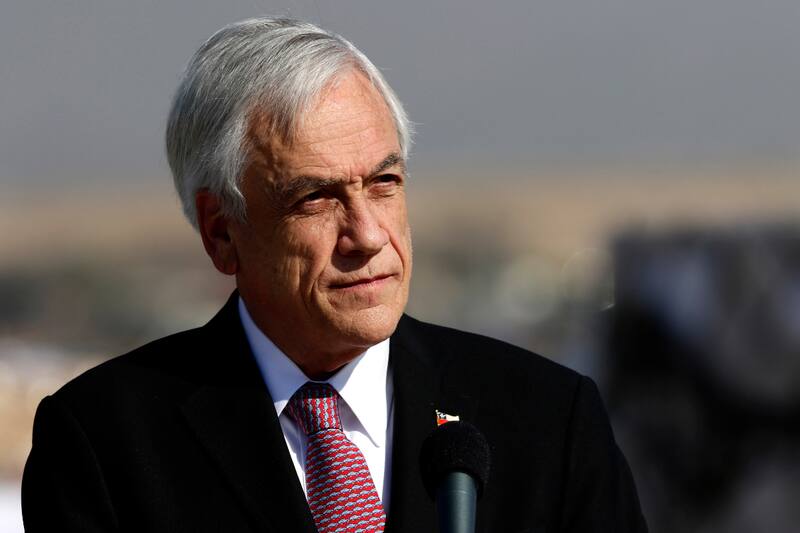 El mensaje dedicado al expresidente de Chile.