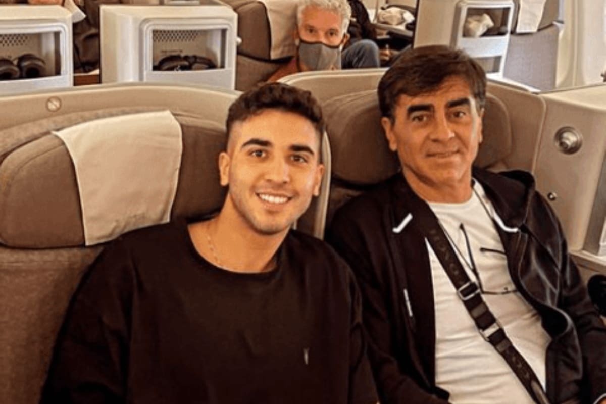 El hijo del DT de Colo Colo estalló con los hinchas albos en redes.