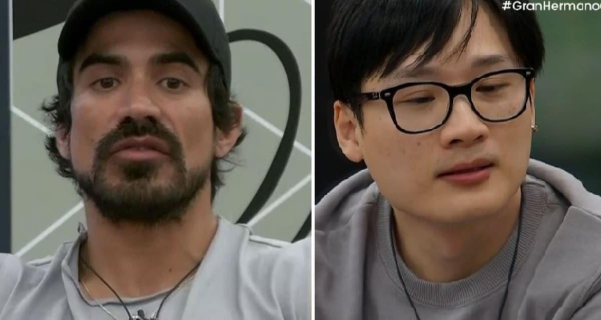 y Yuhui Lee se dijeron de todo en "Gran Hermano". Créditos: Pantallazo CHV