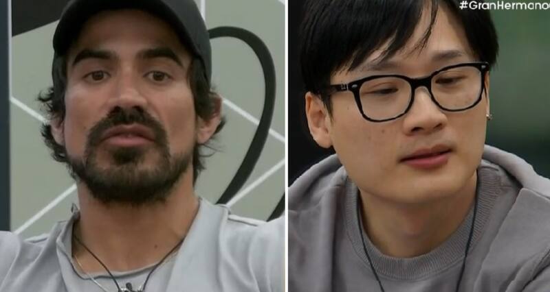 y Yuhui Lee se dijeron de todo en "Gran Hermano". Créditos: Pantallazo CHV