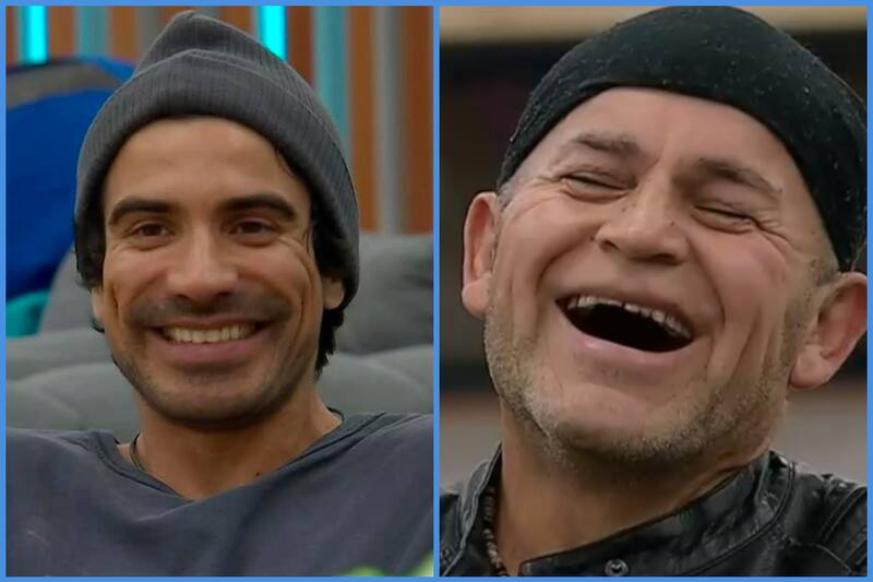 Sebastián Ramírez y Francisco Arenas en "Gran Hermano" Chile.