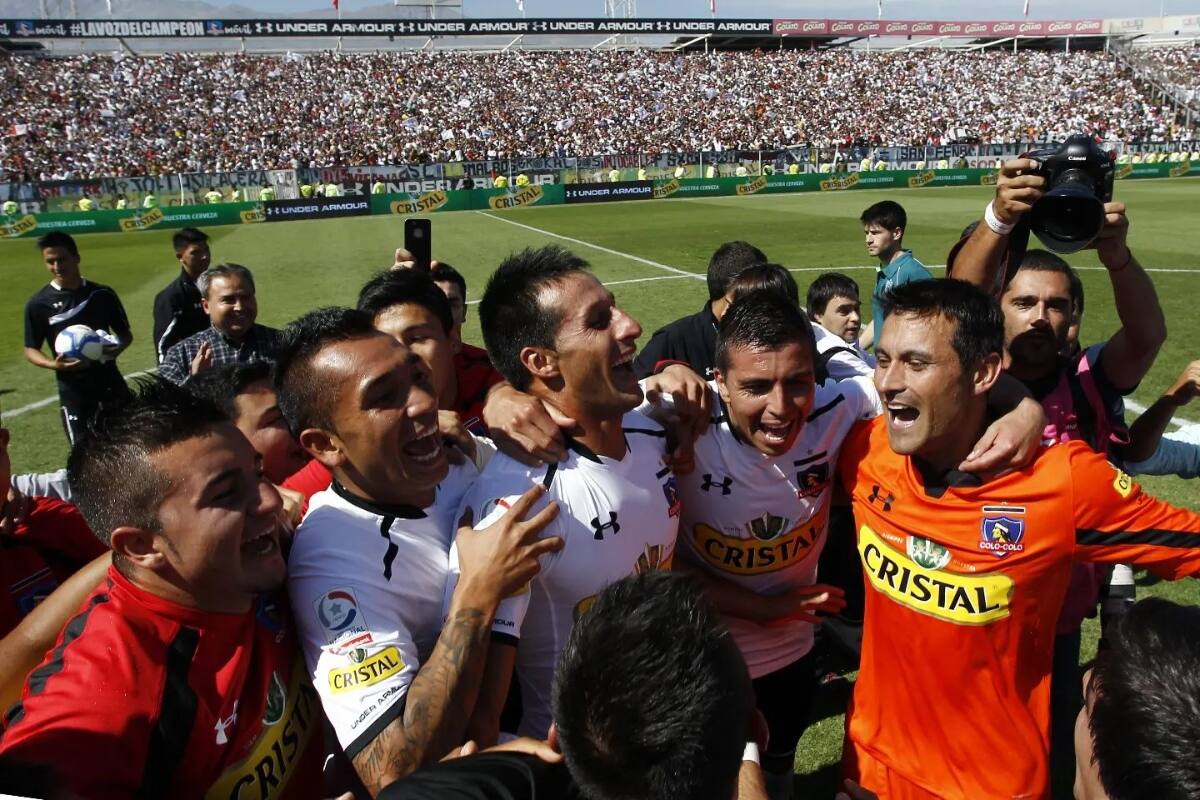 en su paso por Colo Colo en 2014.