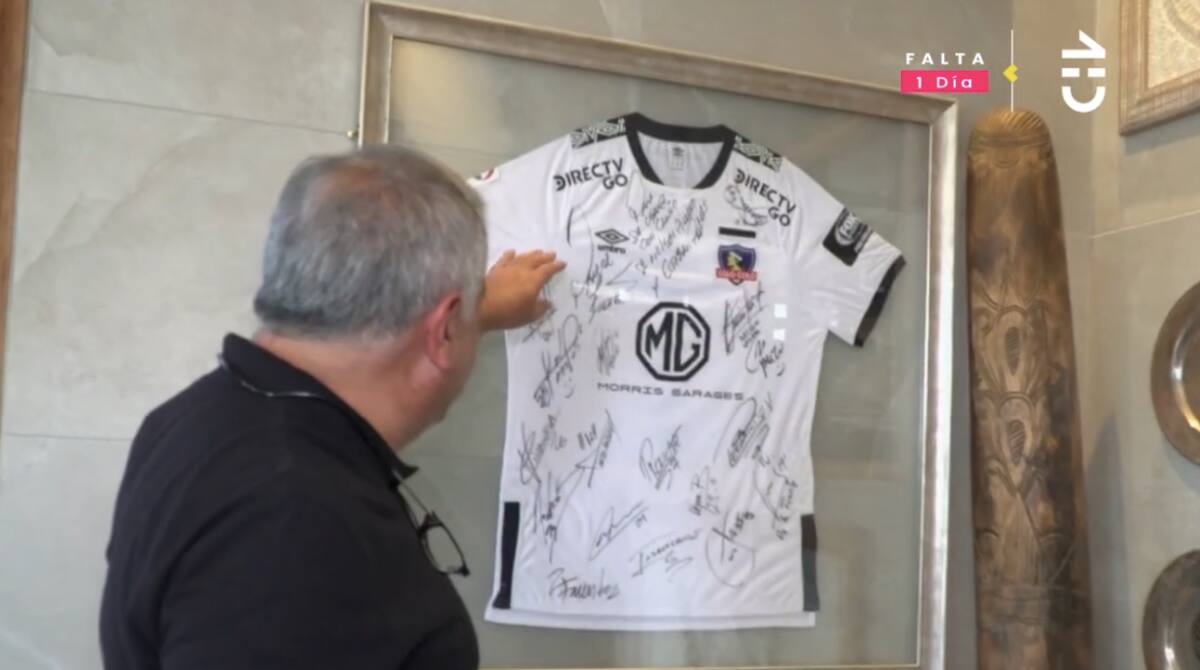 La camiseta autografiada / CHV