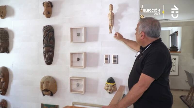 La decoración de máscaras y esculturas / CHV