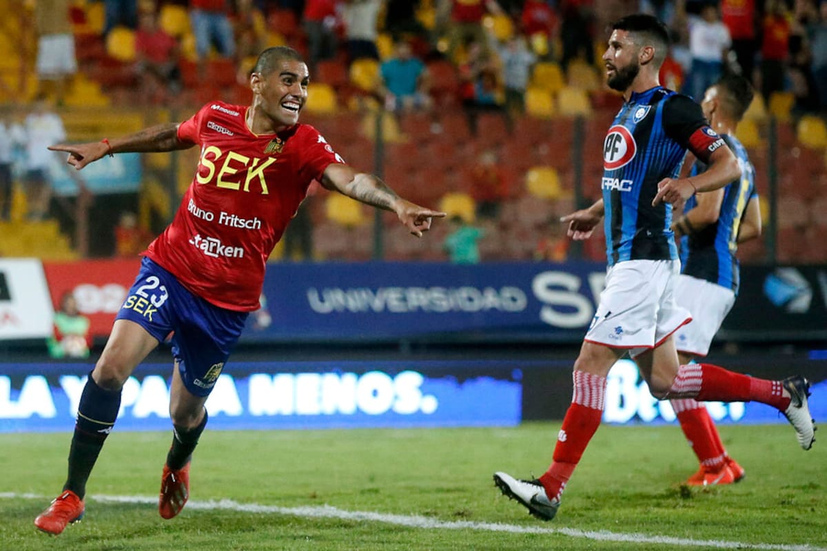 Unión Española fue su único equipo en Santiago. Foto: Aton.