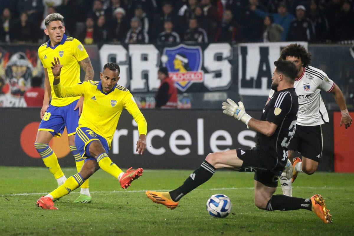 Jugó contra Colo Colo en 2023 antes de sus problemas en Boca.