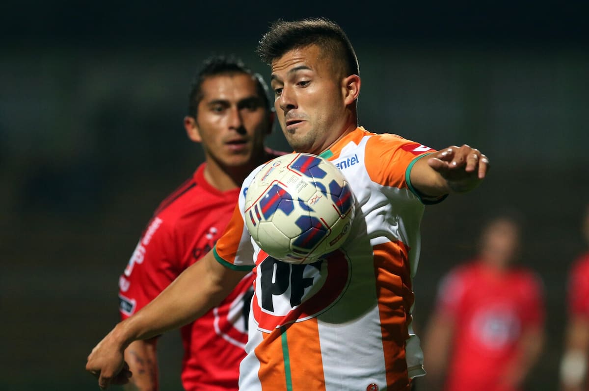 Jugando por Cobresal en 2015. Foto: Agencia Aton.