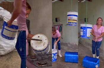 Secadora de ropa hecha en casa se vuelve viral en TikTok