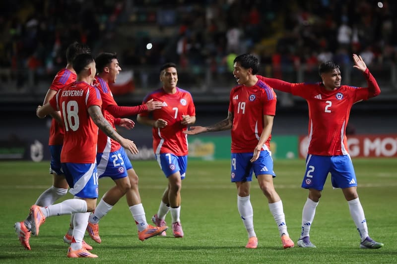 . La Roja ganó en La Florida: 2-1 sobre Perú. Foto: Agencia Aton.