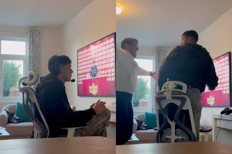 Una de las grandes sorpresas de Gareca se enteró de su nominación jugando play: así fue el momento.