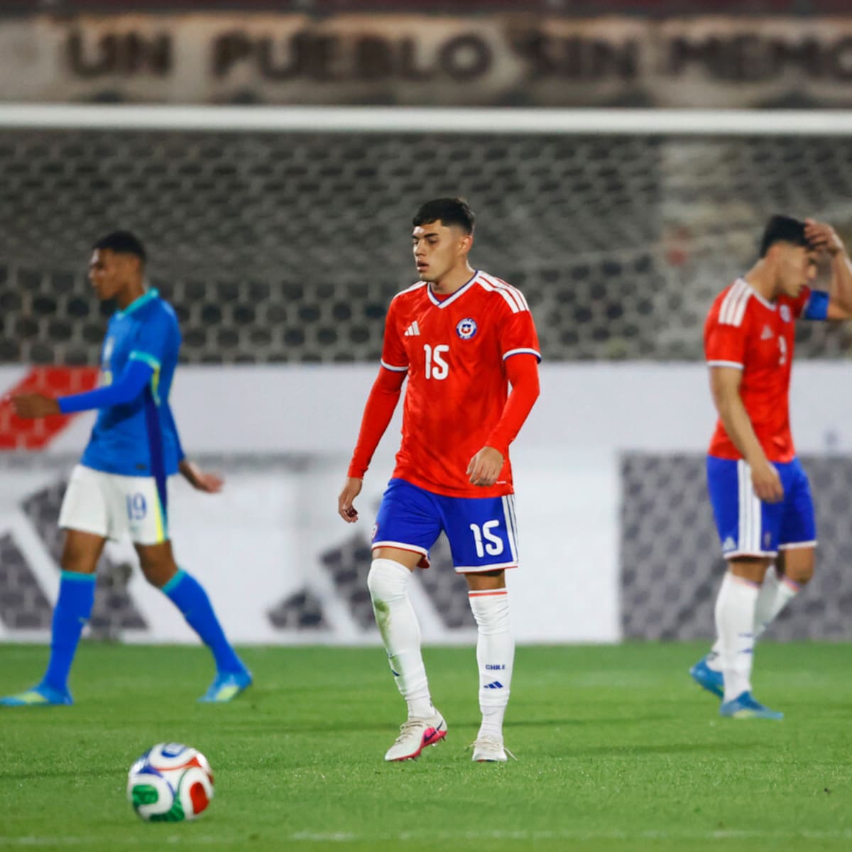 Falta de finiquito: La Roja Sub 20 batalla, pero cae ante Brasil en el Estadio Nacional